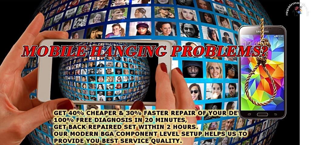 repair mobile phone hanging problems iphone