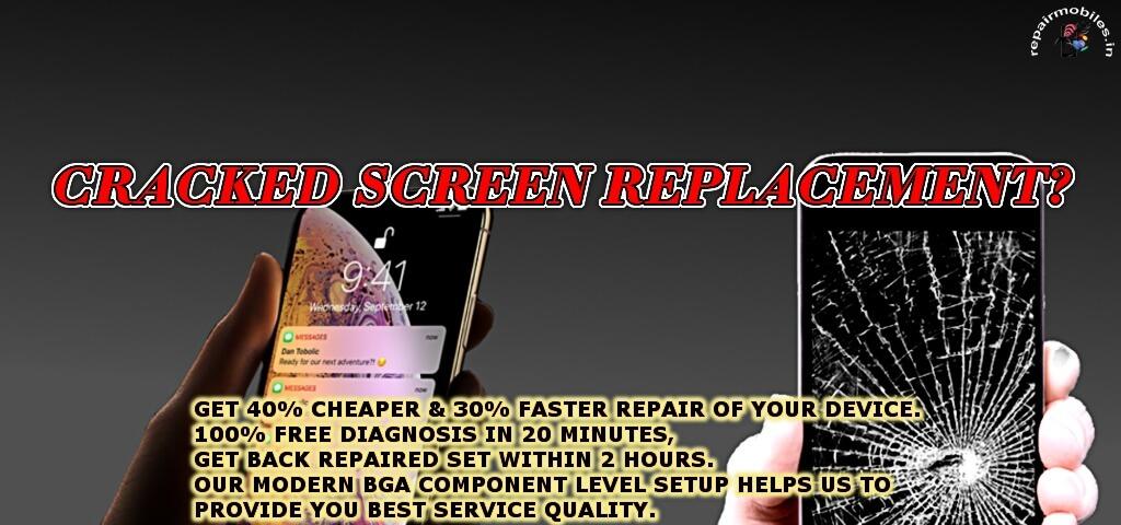 replace phone cracked screen iphone